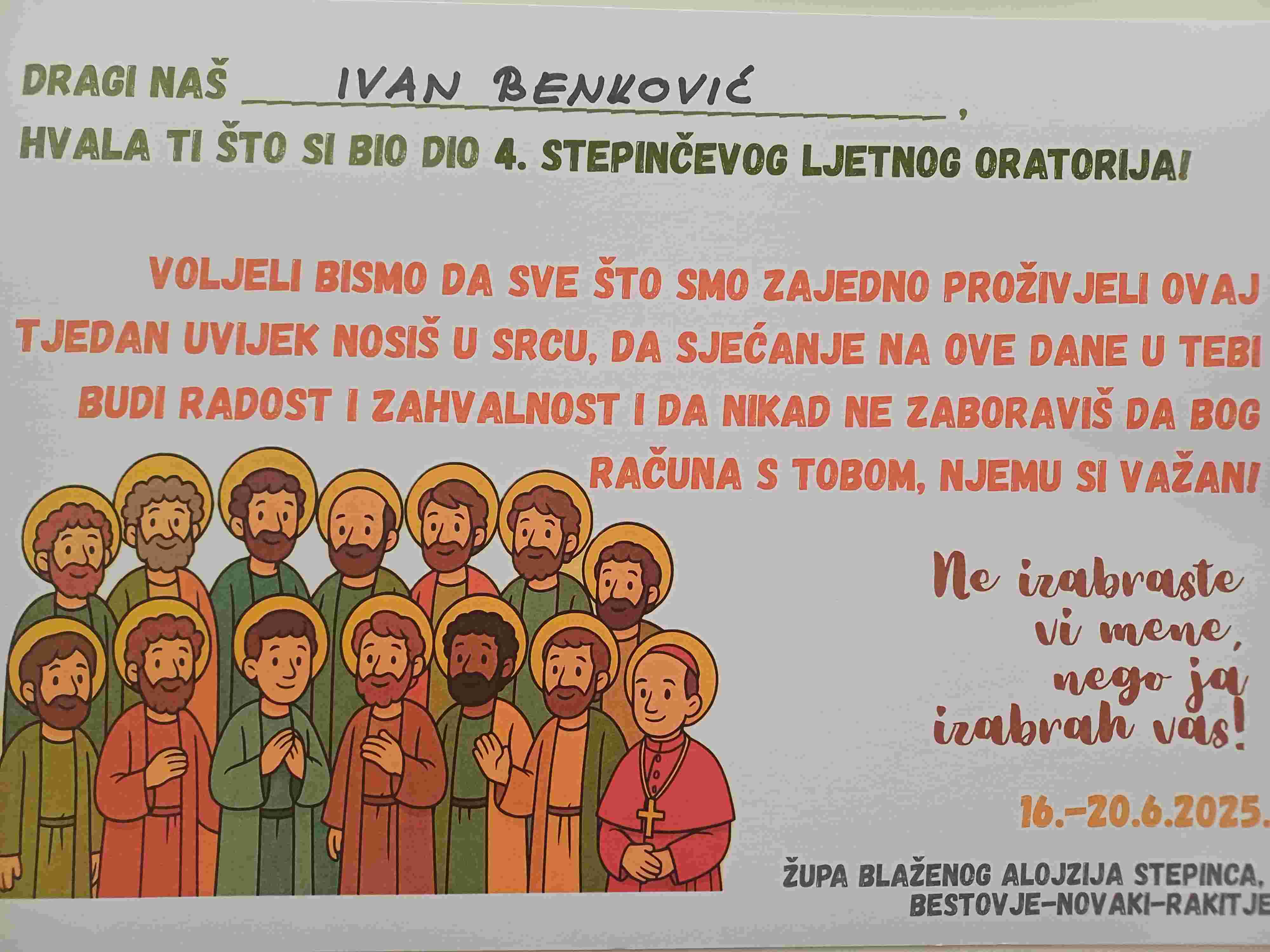 Ljetni oratorij